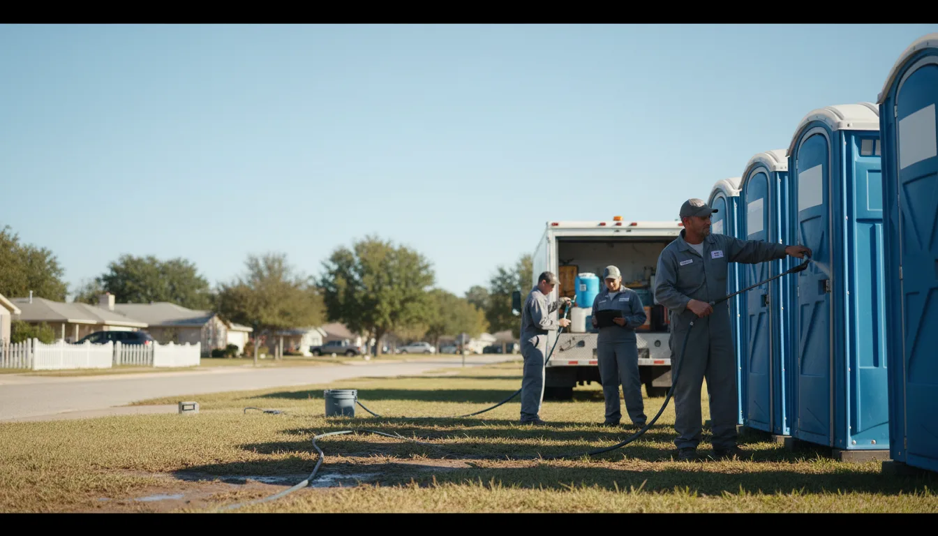Long-Term Portable Toilet Rental in Haralson, GA near me